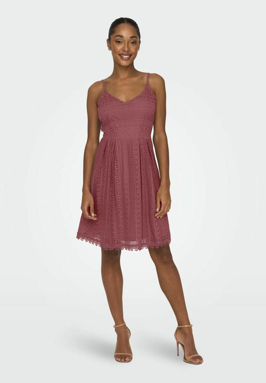 

Повседневное платье ONLHELENA SHORT DRESS ONLY, цвет Rose Brown