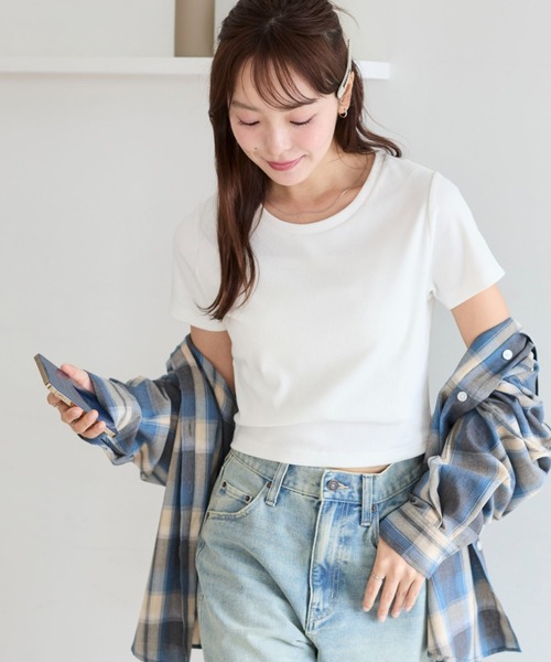 

Футболка, риб WEGO, белый