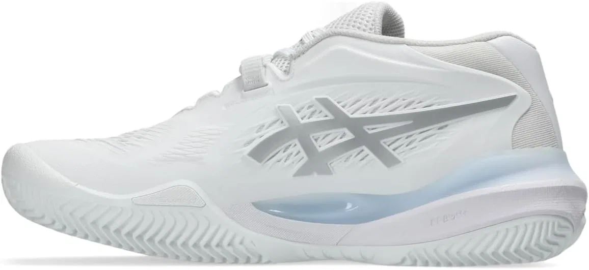 Кроссовки теннисные Gel-Resolution X Clay, ASICS, белый/Pure Silver — фото 4