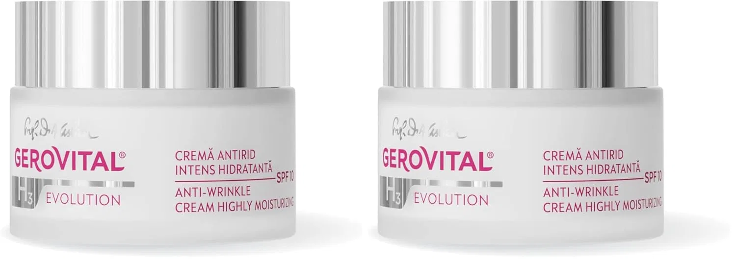 Антивозрастной увлажняющий крем «H3 Evolution» SPF10 от Gerovital Gerovital