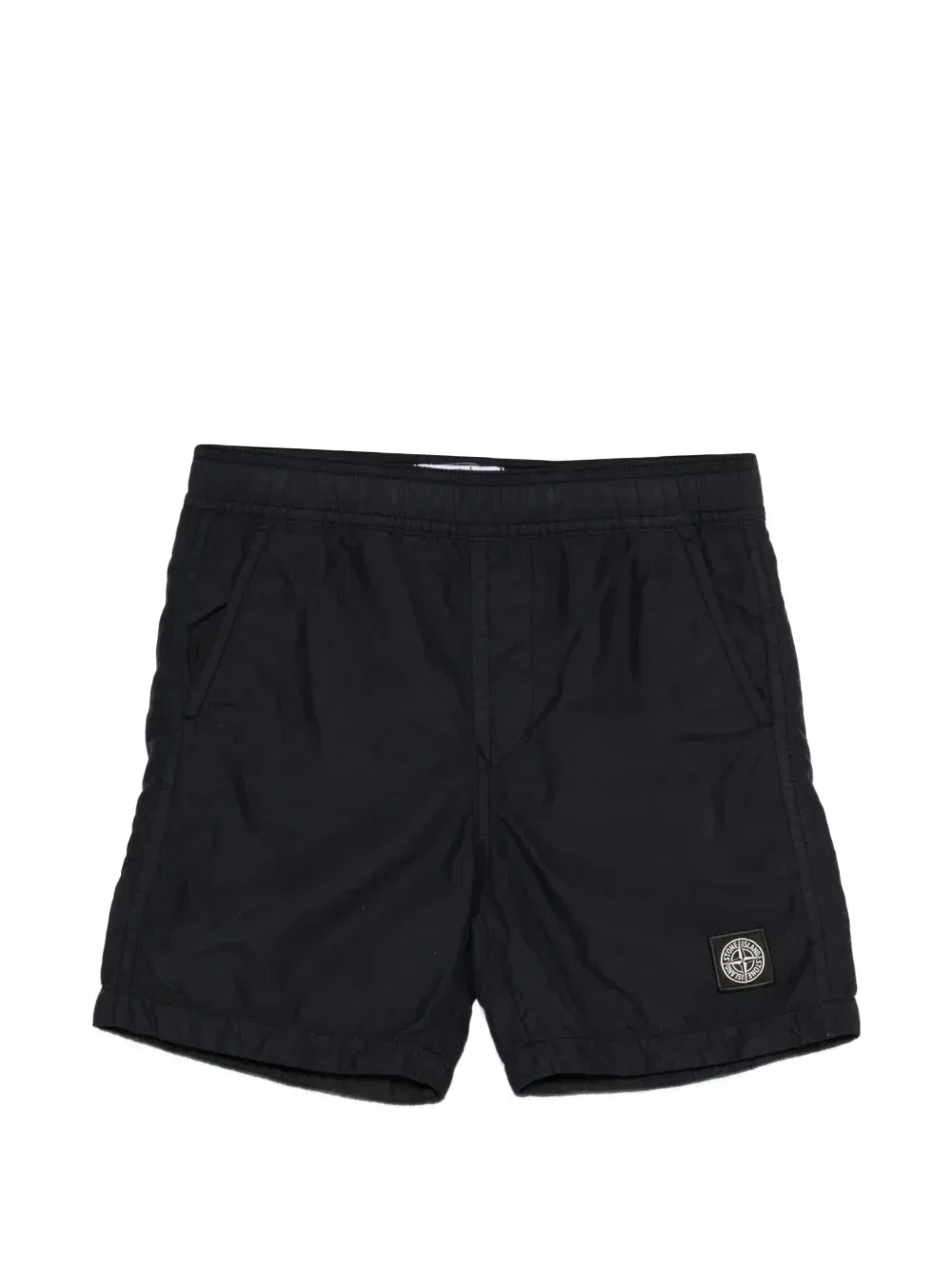 Плавки-шорты с нашивкой Compass Stone Island Junior, синий