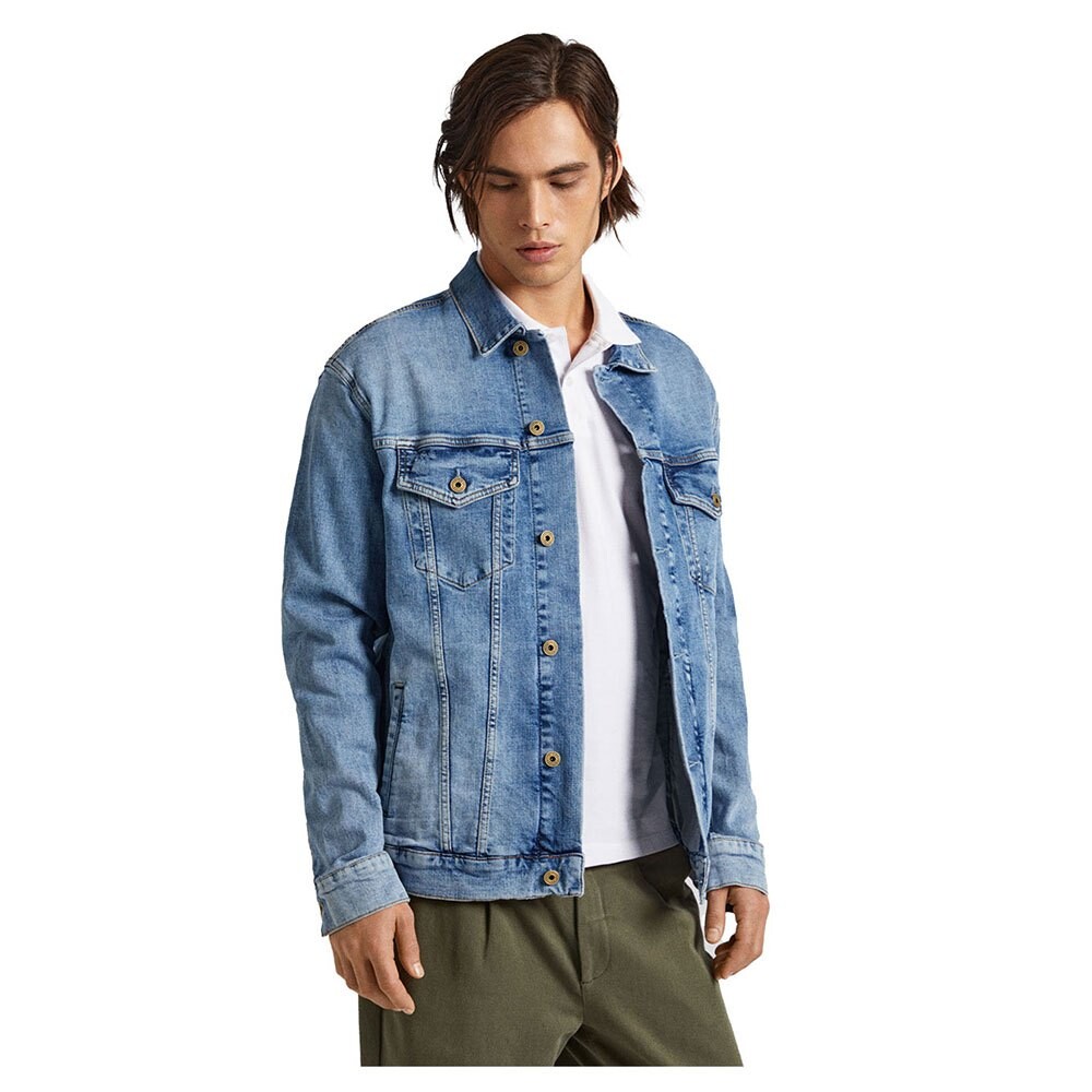

Куртка Pepe Jeans Relaxed denim, синий