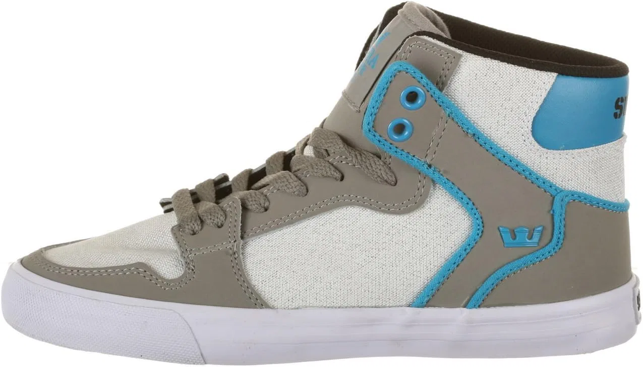 Supra, мужские кроссовки, Grey Turq Glitter White — фото 2