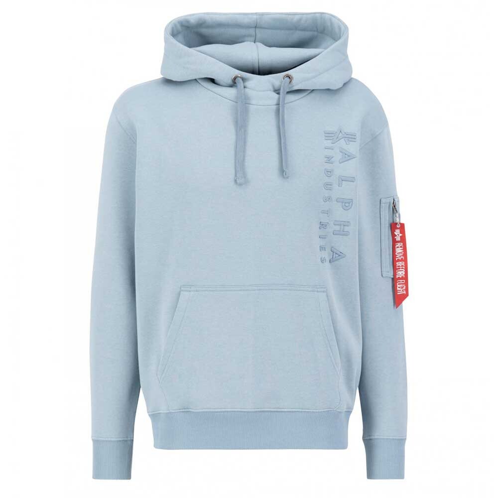 

Худи Alpha Industries Emb, серый