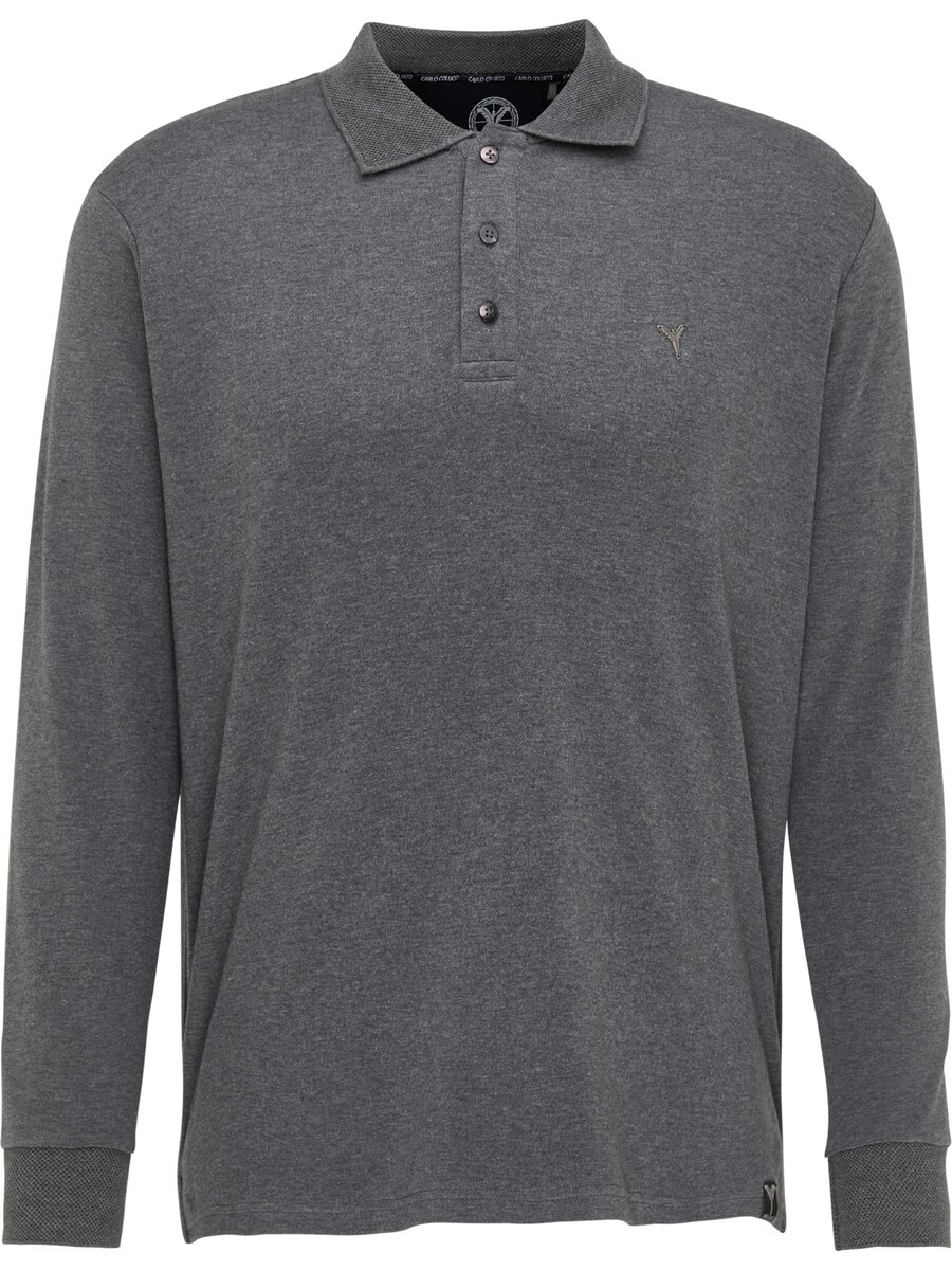 

Лонгслив Carlo Colucci Shirt Camastra, антрацит