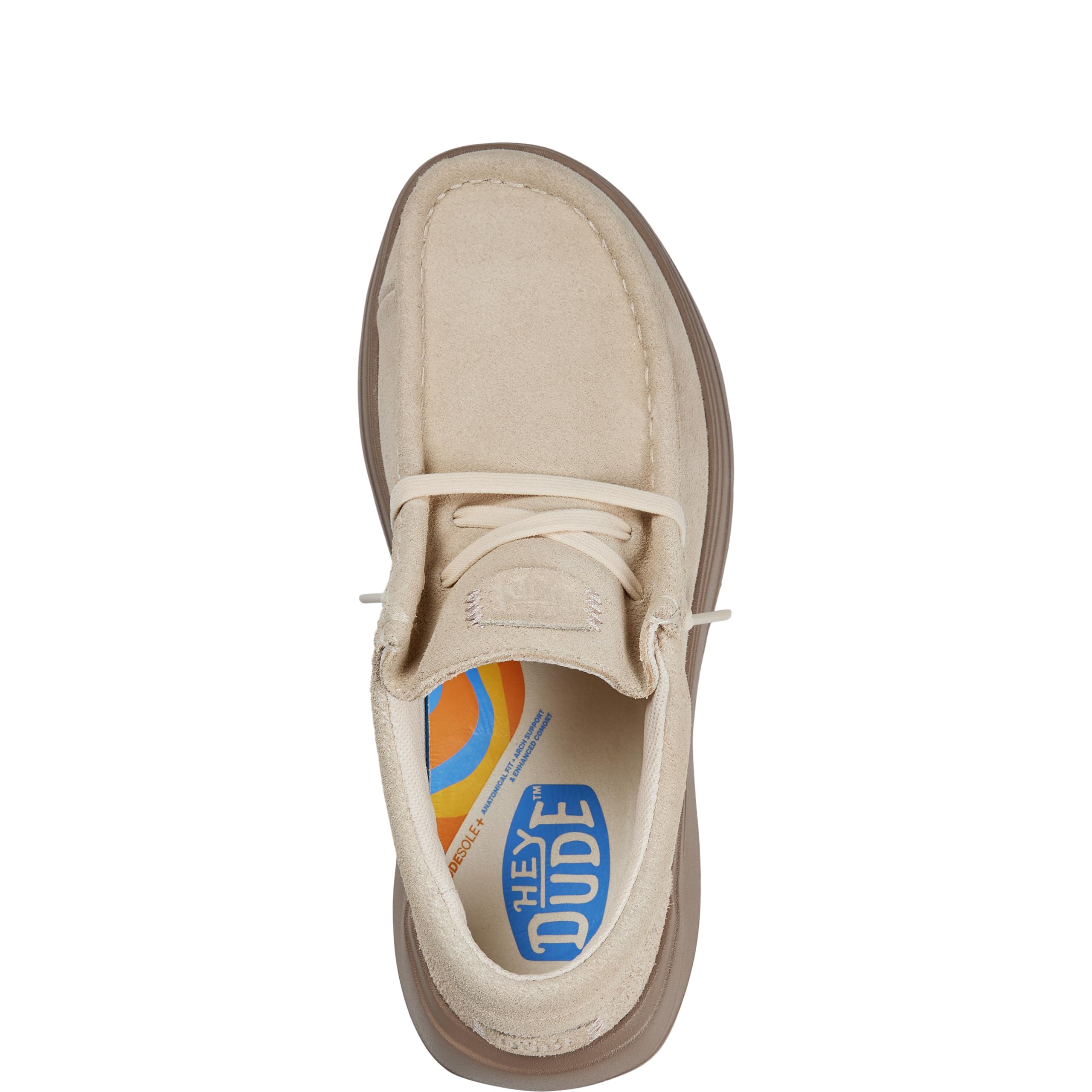 Лоферы Hey Dude Wendy COMF Suede, цвет Blush — фото 2