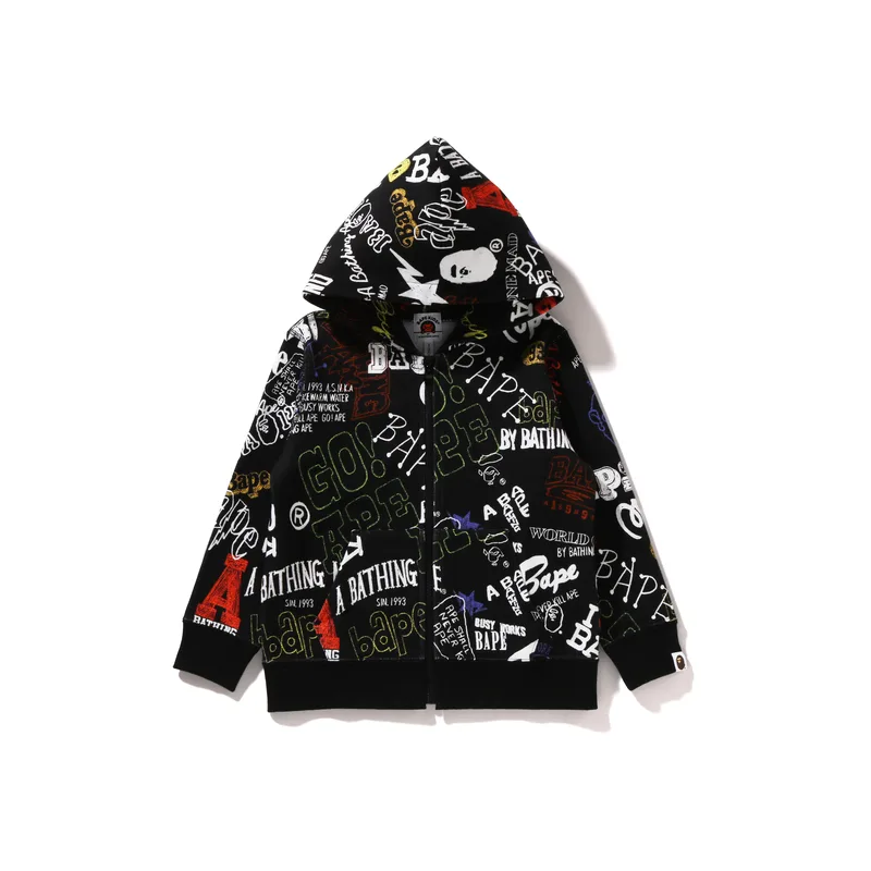 Толстовка SS24 для детей A BATHING APE, White WHX — фото 4