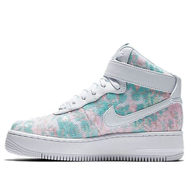 Кроссовки air force 1 upstep hi lx Nike, белый