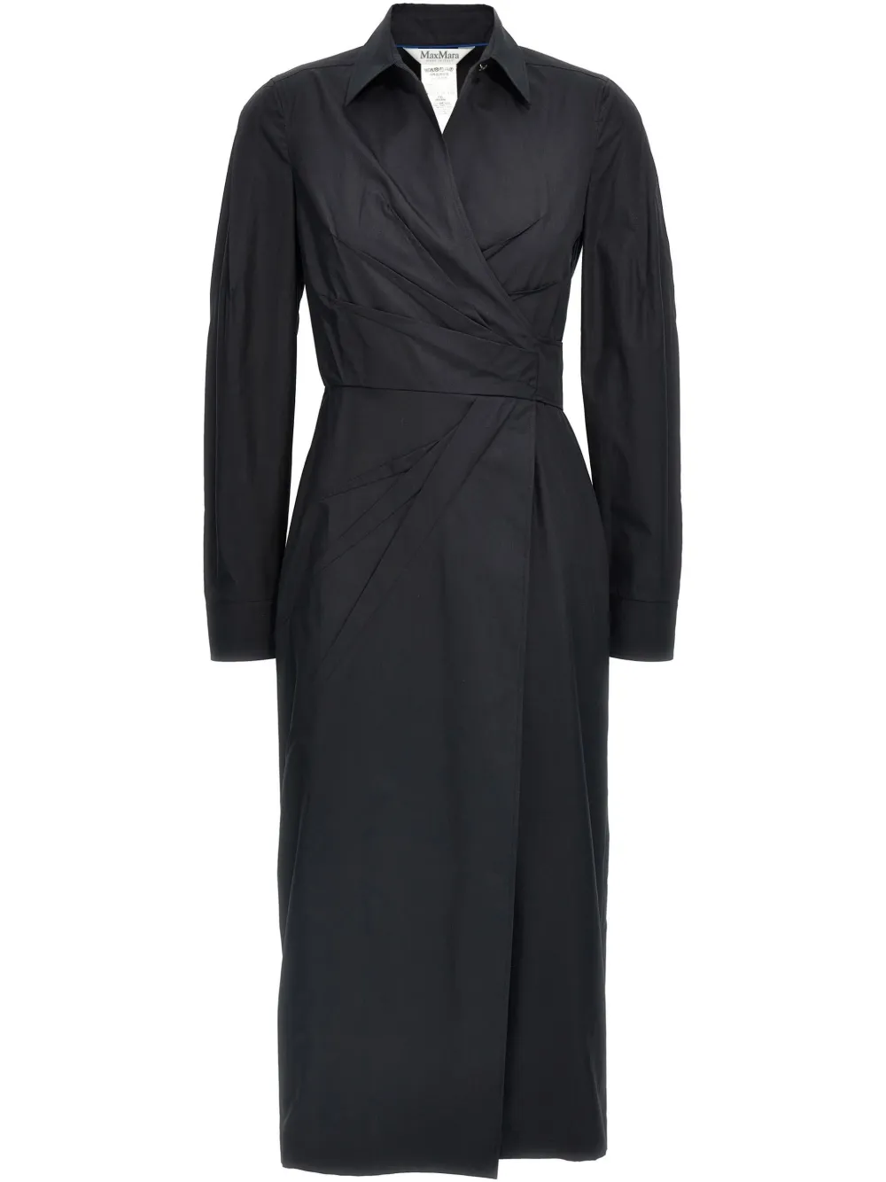 

Платье миди Agrume MAX MARA, черный