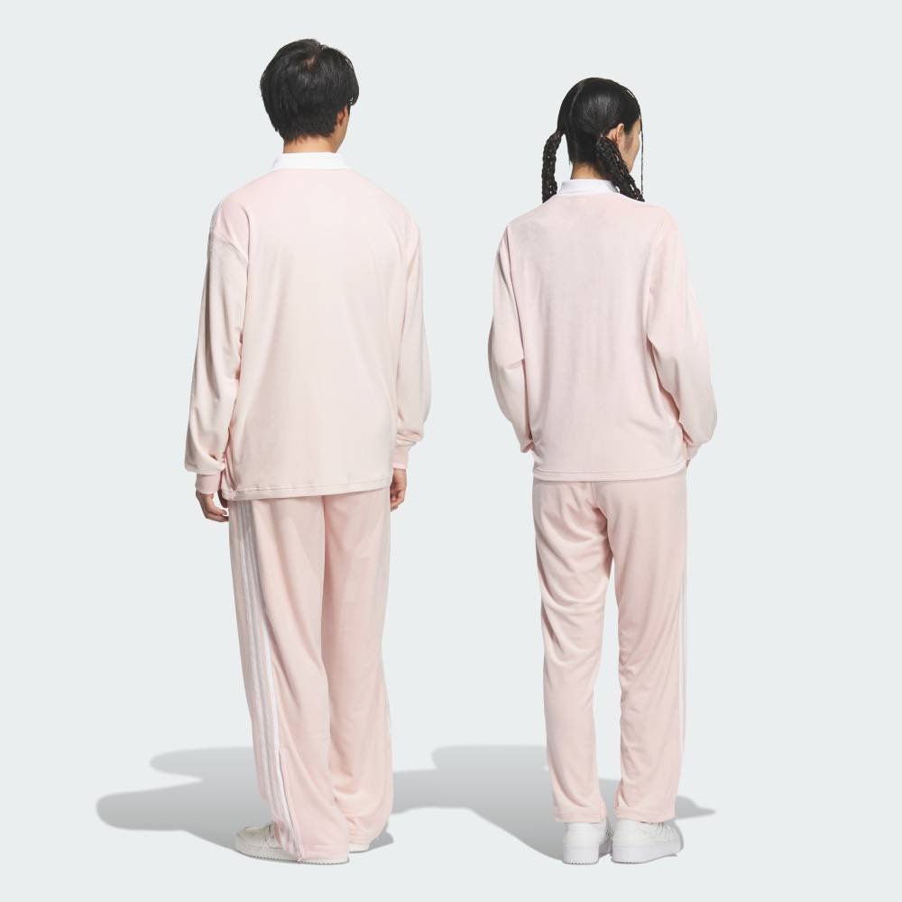 Спортивные брюки FB TP из велюра Adidas, pink — фото 2