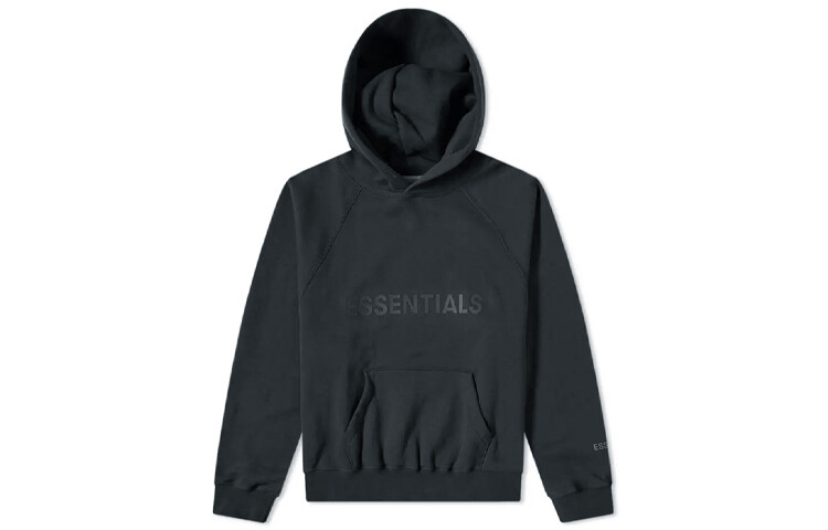 

Мужская толстовка Fear of God Essentials с надписью, темно-синий