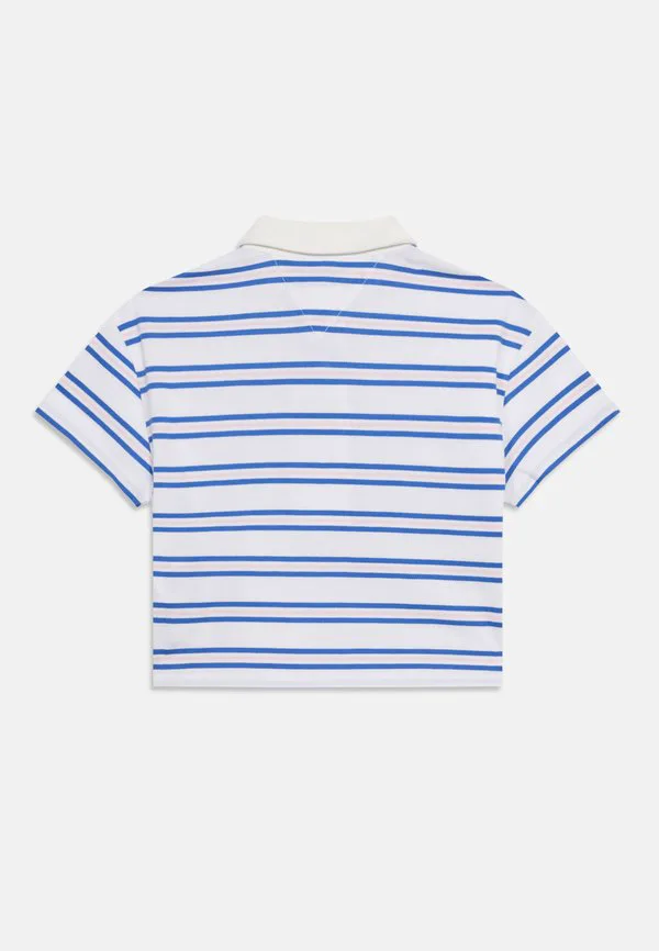 Свободная поло-рубашка для регби с адаптивным кроем Tommy Hilfiger, Pearly Pink — фото 4