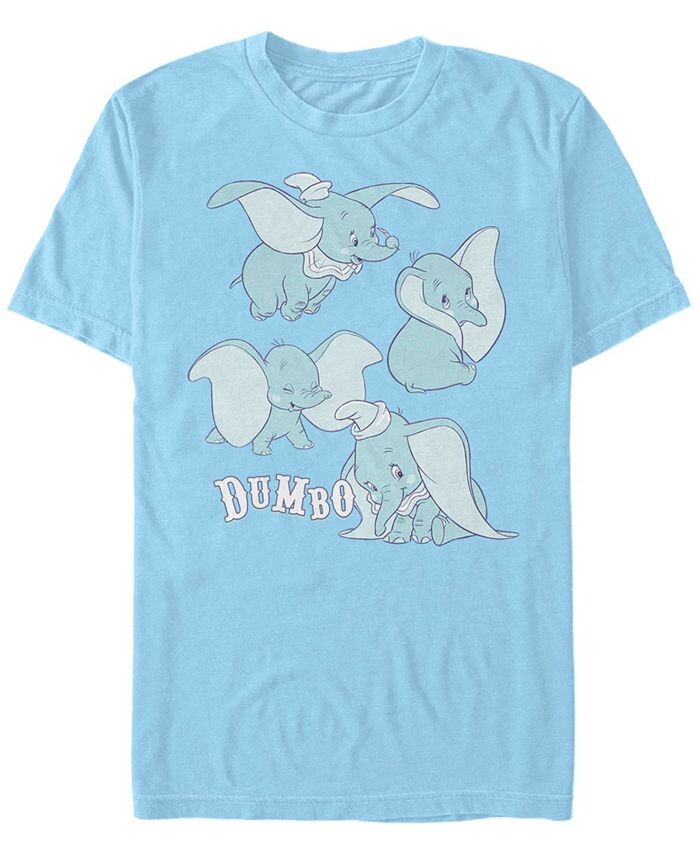

Мужская розовая футболка с коротким рукавом Dumbos Fifth Sun, синий