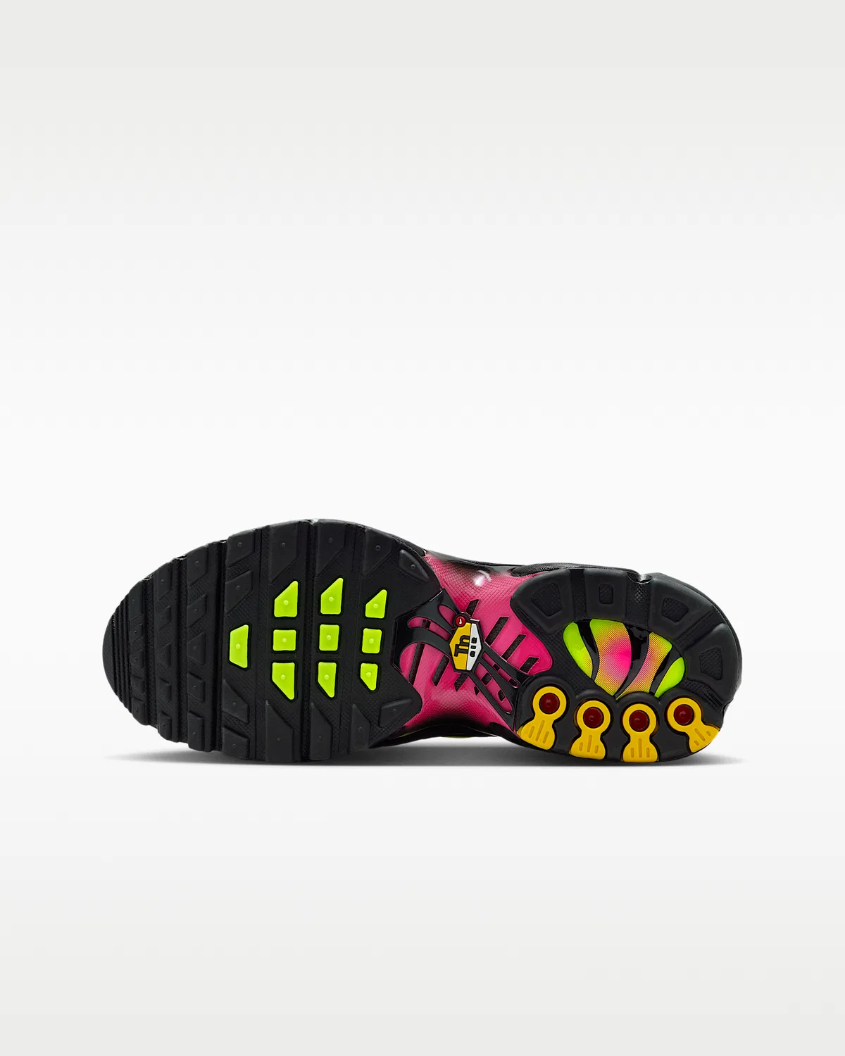Кроссовки Nike Air Max Plus для детей старшего возраста, Black/Hyper Pink/Volt/Black — фото 2