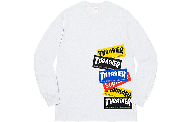 Футболка Thrasher X FW21 унисекс Supreme, оранжевый — фото 3