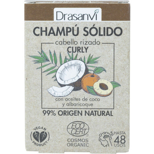

Твердый шампунь Champú Sólido Cabello Rizado Bio Drasanvi, 80 гр