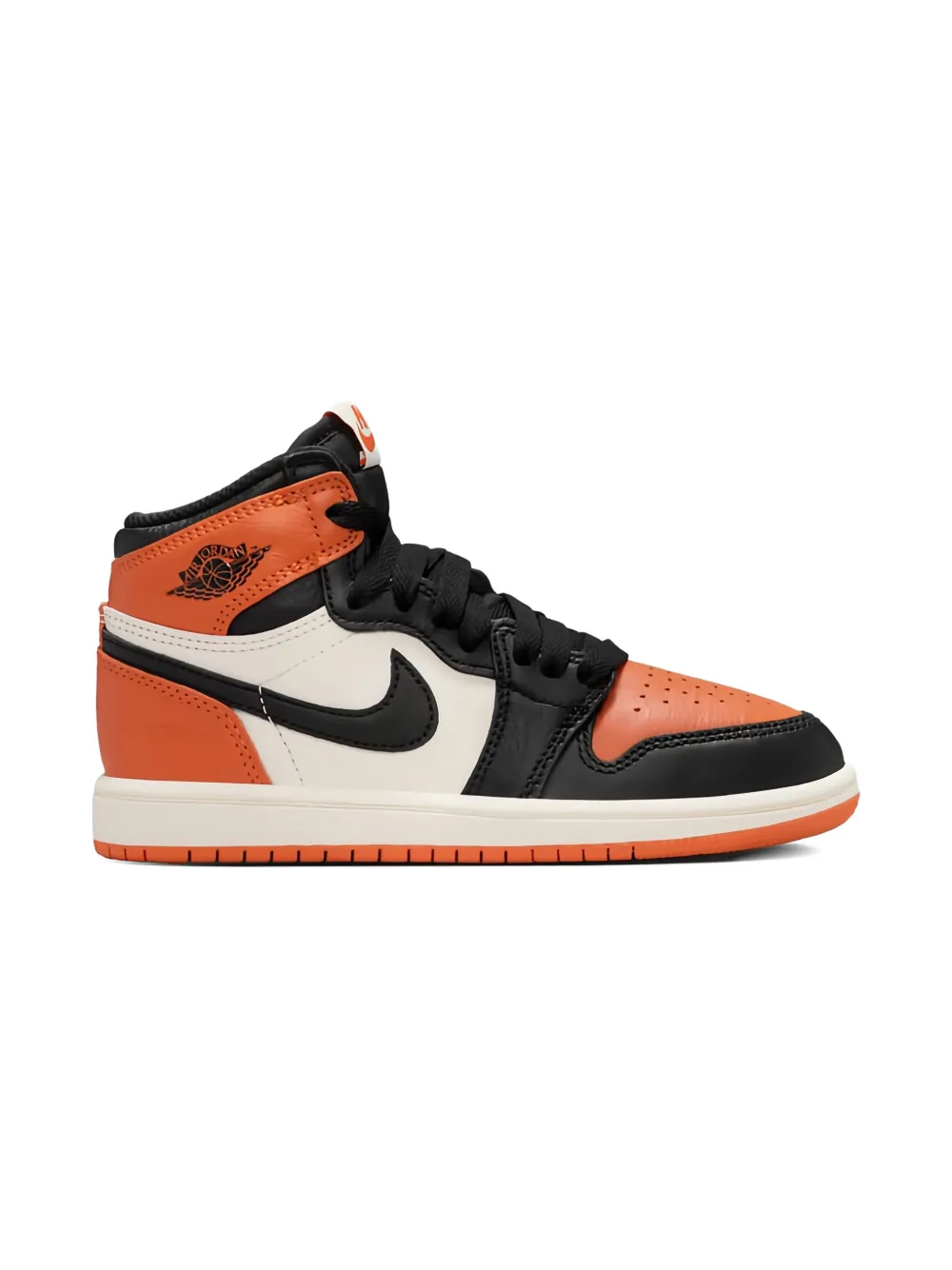 Кроссовки Air Jordan 1 Retro High OG «Shattered Backboard» Jordan Kids, оранжевый — фото 2