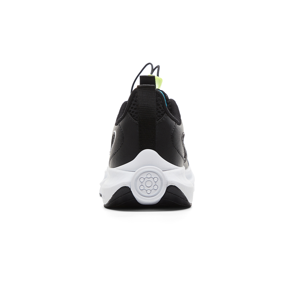 Кроссовки Light Bomb Pro с низким верхом, устойчивые к истиранию и дышащие, противоскользящие, для детей PEAK, черный/белый — фото 4