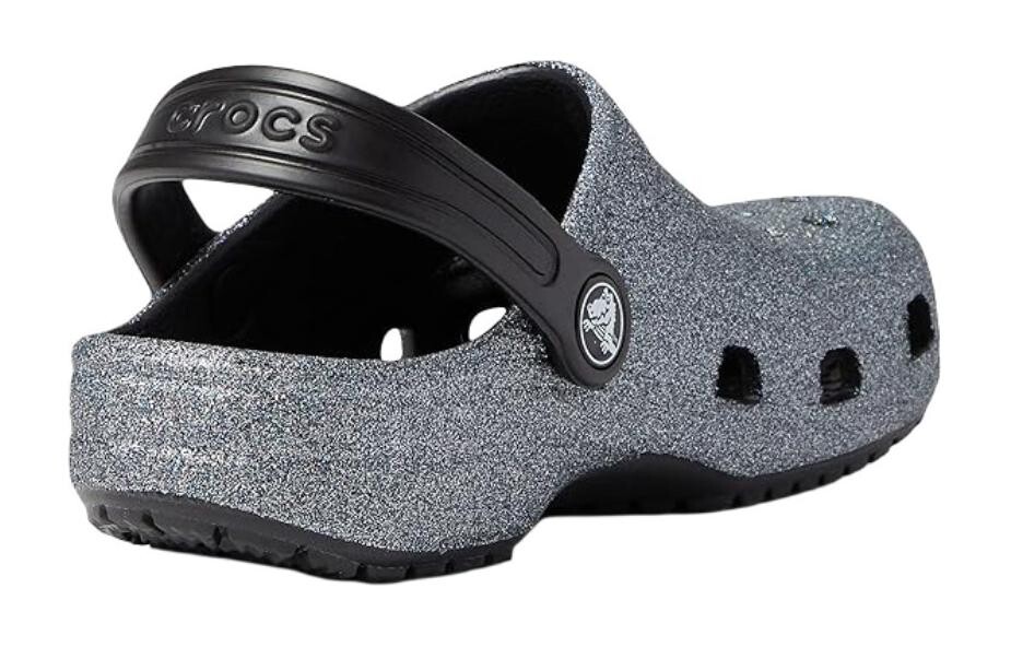 Классические детские сандалии Clog Kids Crocs, серый — фото 3