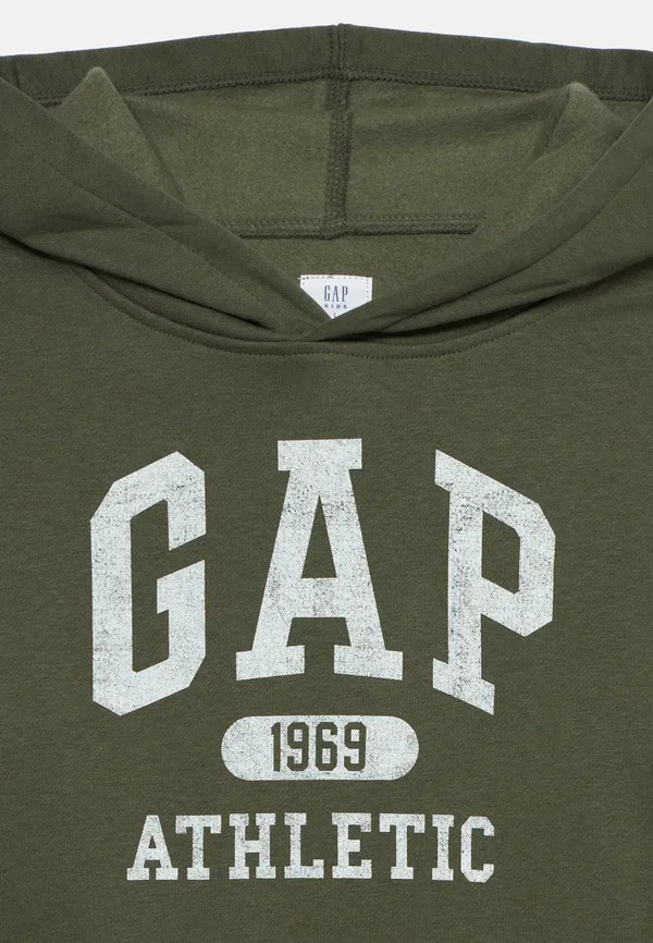 Толстовка с капюшоном Heritage athletic hood Gap, твид зелёный — фото 4
