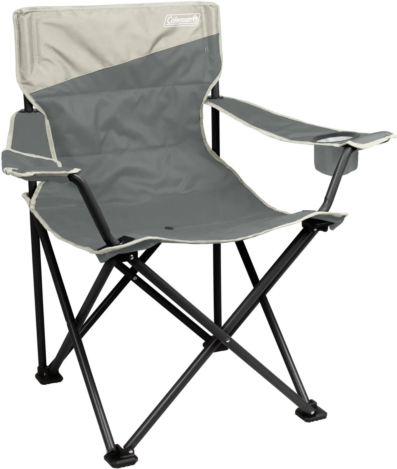 

Большое и высокое кемпинговое кресло Coleman, White/Grey