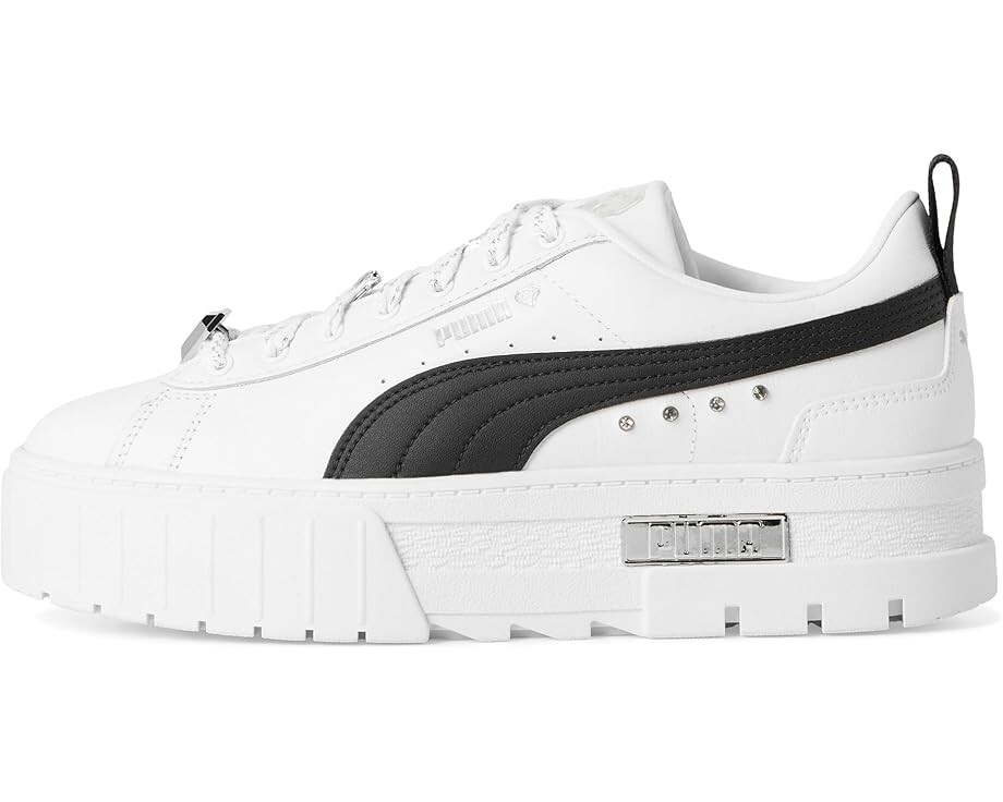 Кроссовки PUMA Mayze Shoes, цвет Puma White/Puma Black/Puma Silver — фото 4