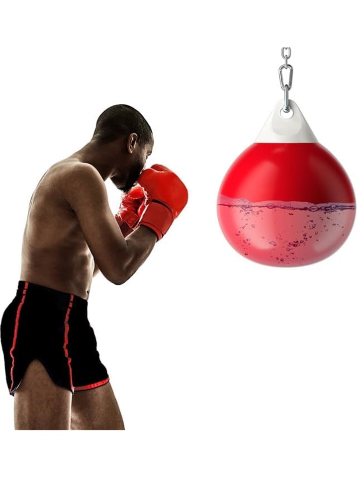 

COSTWAY Водная боксерская груша диаметром 45 см, красная
