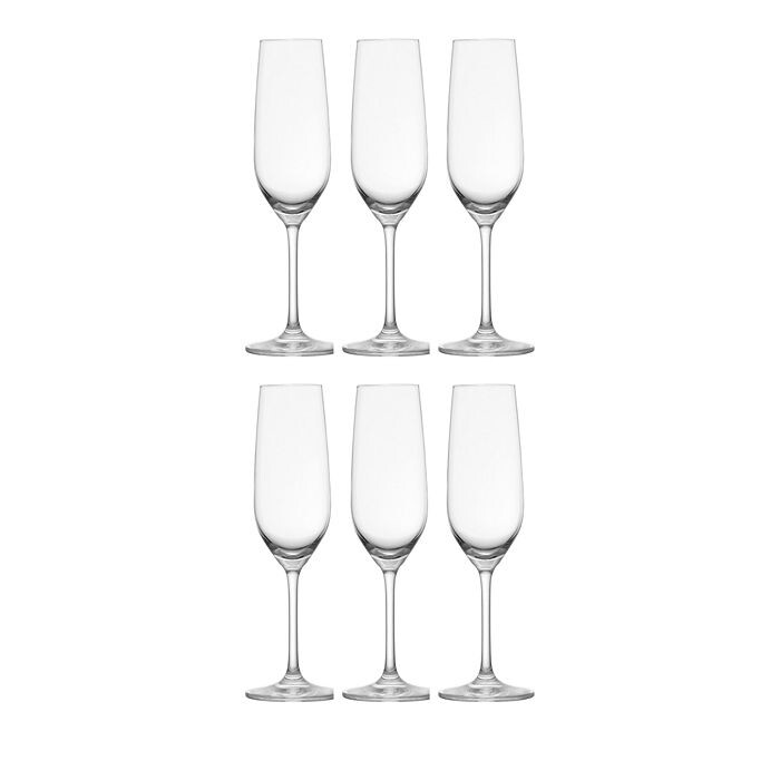 

Фужеры Forte Champagne Flute, Set of 6 Schott Zwiesel, белый