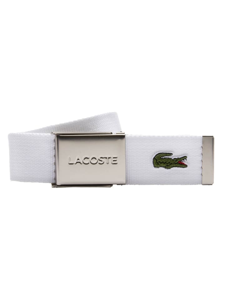 

Lacoste Белый пояс