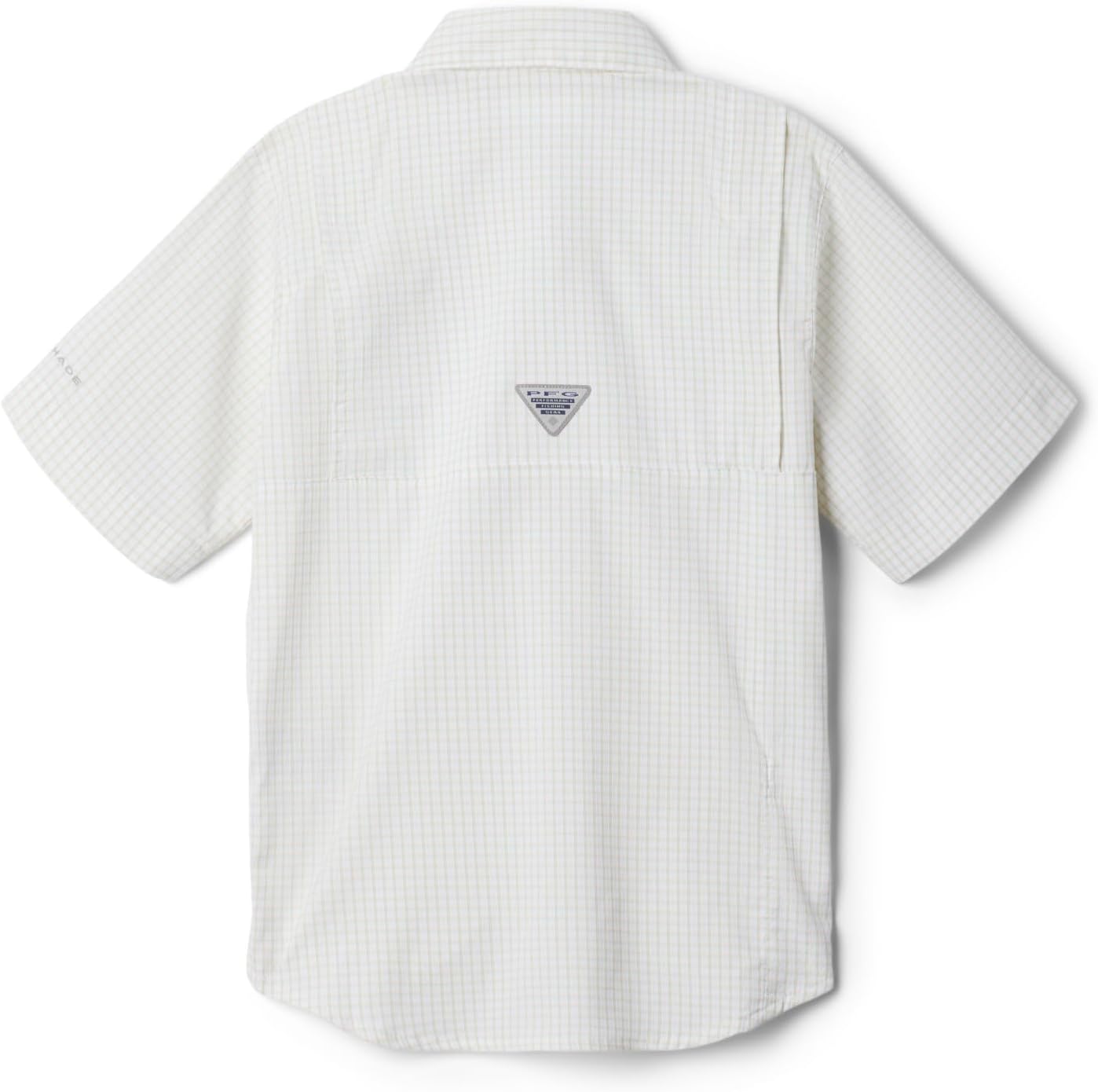 Columbia Boys Super Tamiami рубашка с коротким рукавомРубашка для походов, New Mint Super Tamiami Gingham — фото 2