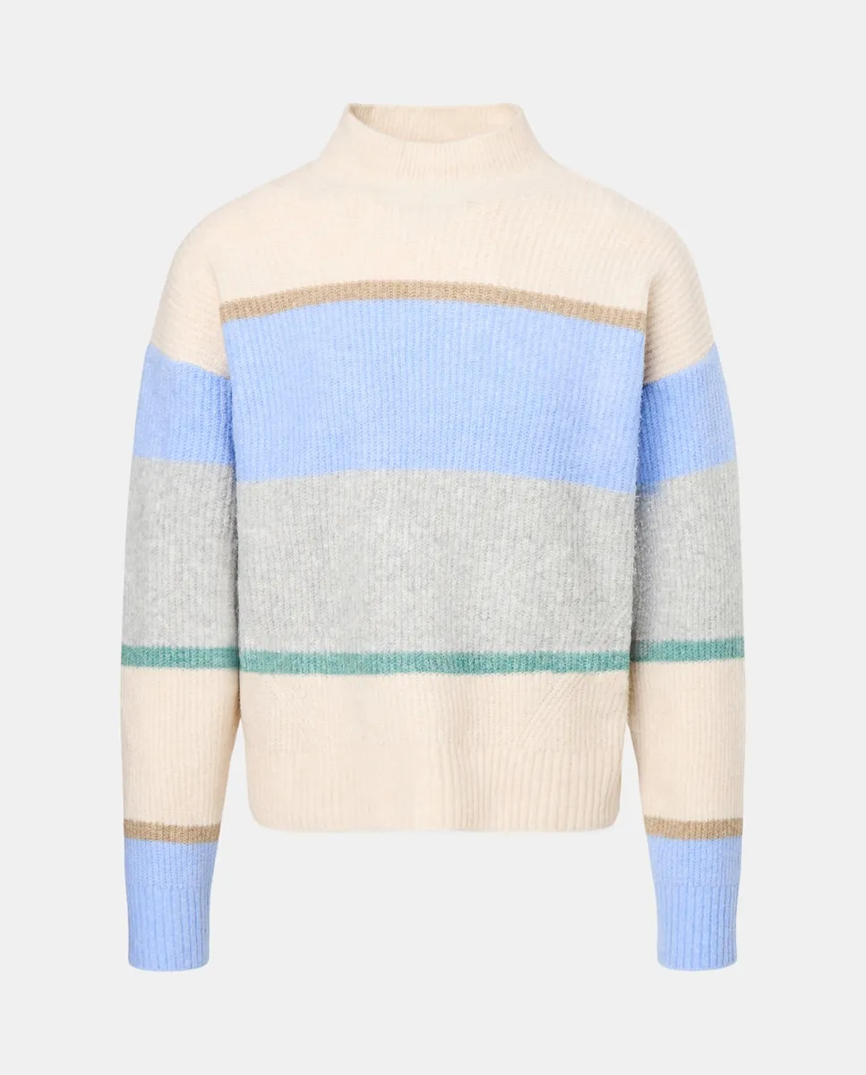 

Женский полиэстеровый свитер с принтом Easy Wear, синий