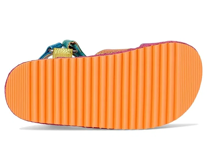Сандалии с джинсовым ремешком Mini Kensington Kurt Geiger London Kids, Rainbow — фото 4