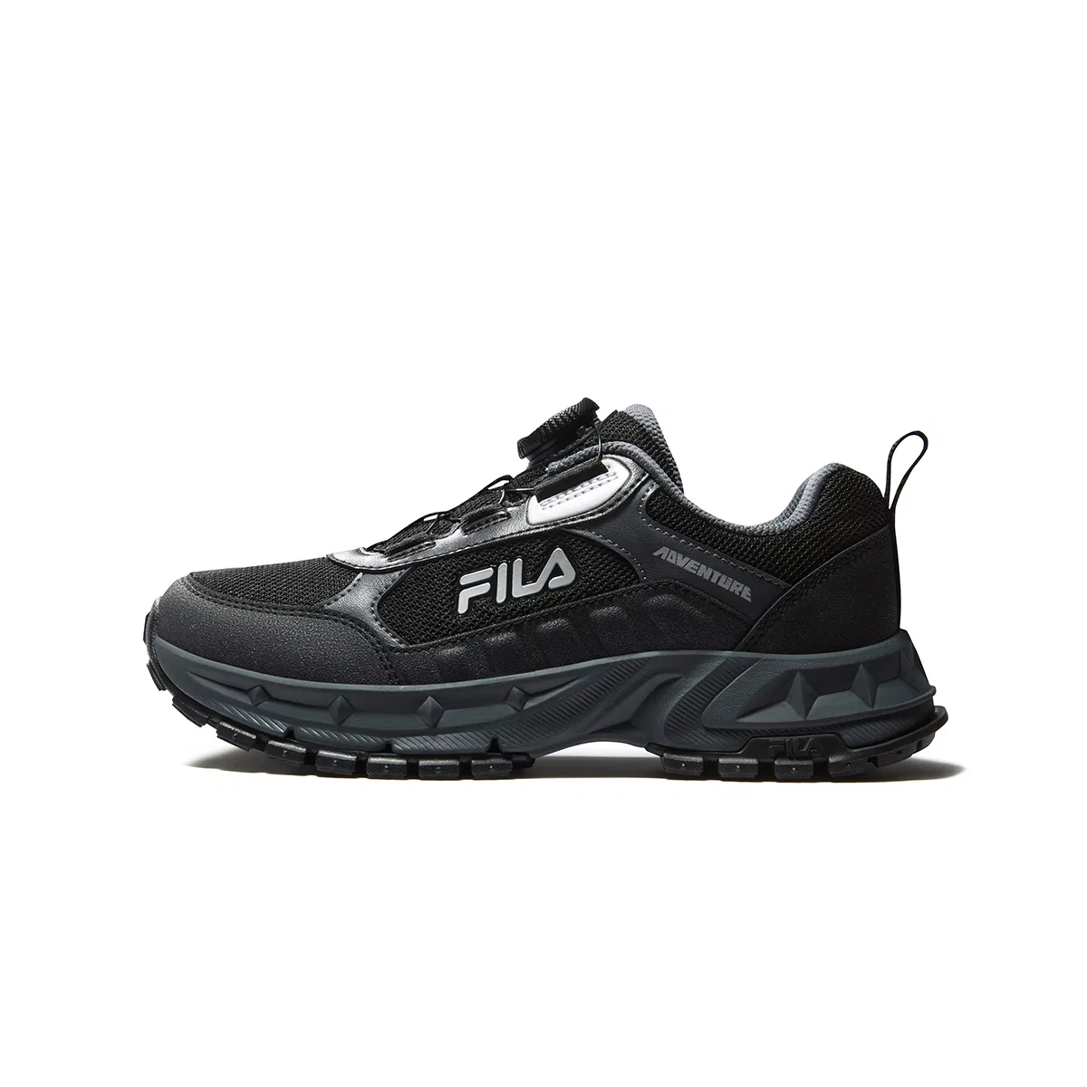 Детские кроссовки для активного отдыха FILA KIDS Performance черно-серые