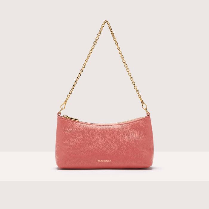 

Мини-сумка из зерненой кожи Coccinelle AURA, красный