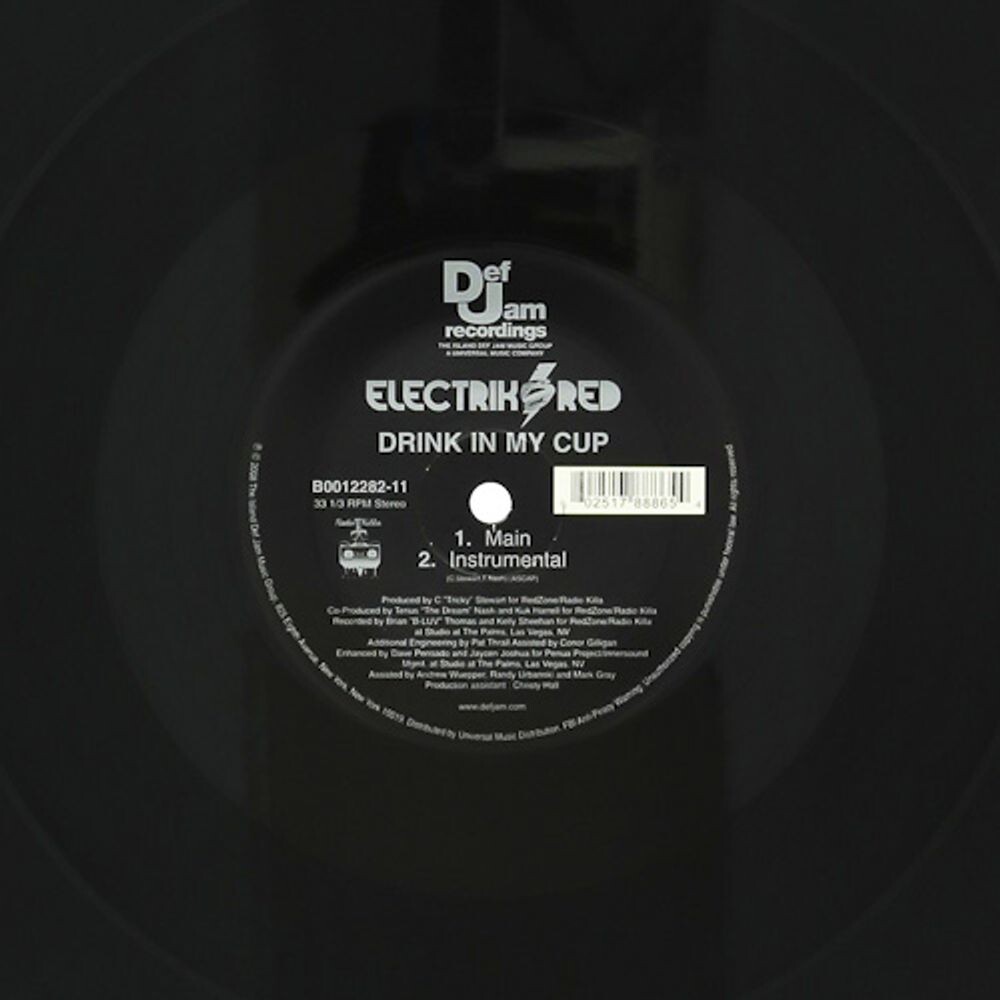 

Виниловая пластинка LP Drink In My Cup (X2) (12") - Electrik Red