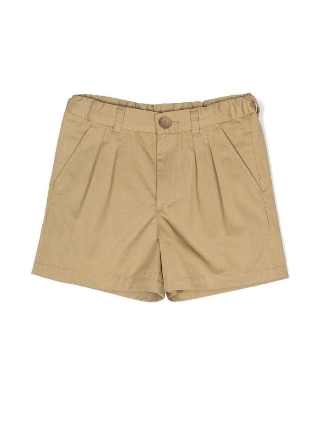 

Bonpoint Charles cotton shorts, нейтральный цвет