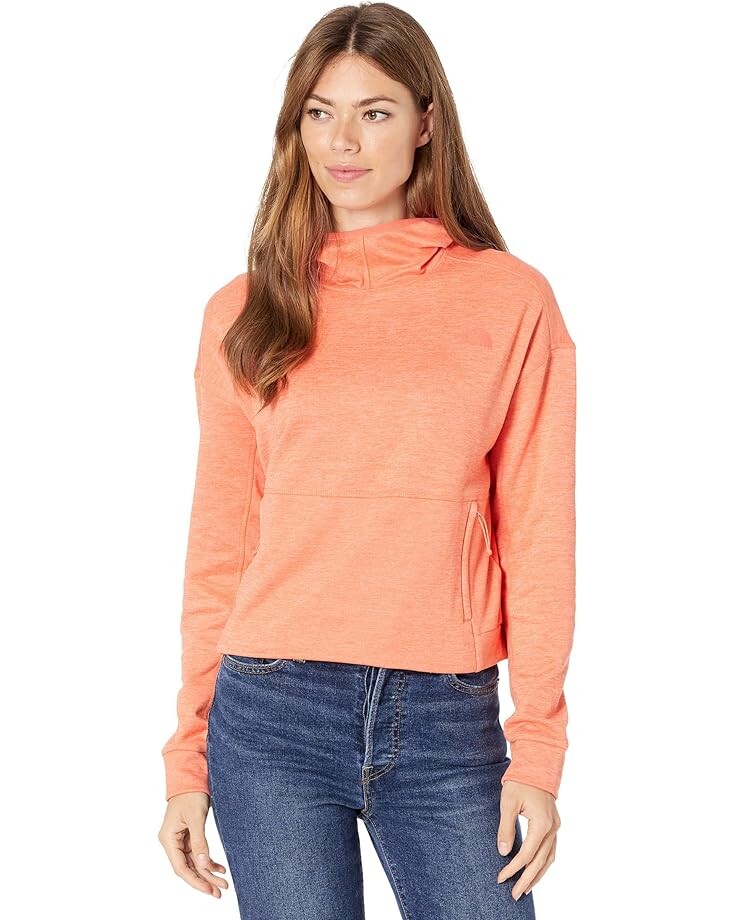 

Пуловер The North Face Canyonlands Pullover Crop, цвет Emberglow Orange Heather