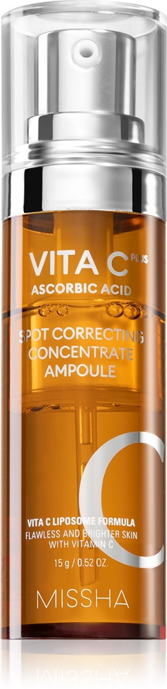 

Осветляющая сыворотка Vita C Plus с витамином С для коррекции пигментных пятен Missha, 15 гр