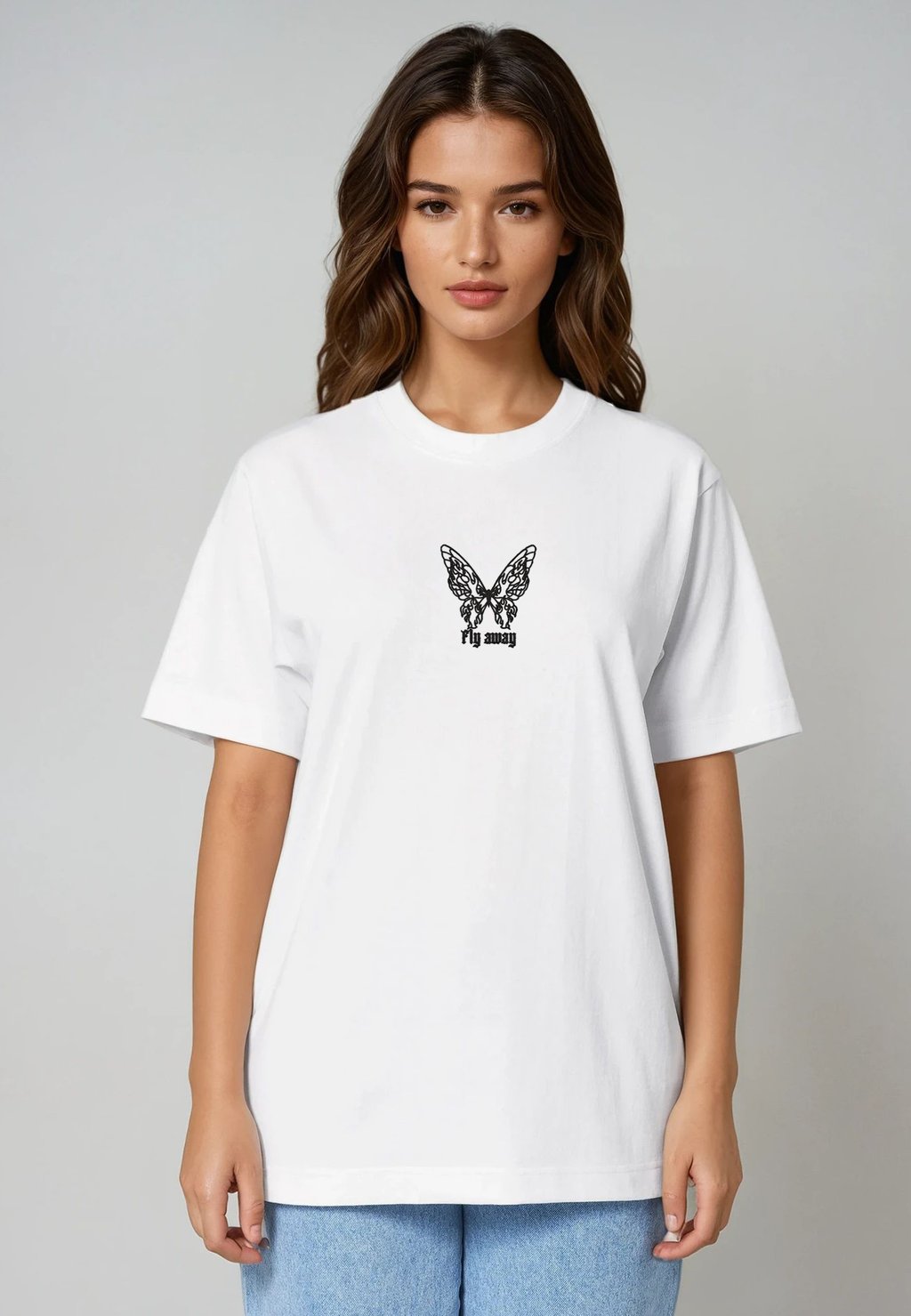

Футболка с принтом FLY AWAY HEAVYWEIGHT Mira Paris, белый