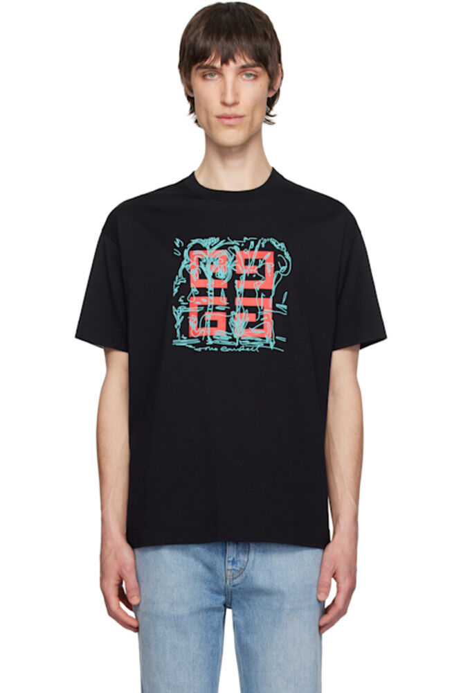

Черная футболка 4G Regular Fit Givenchy