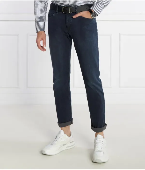 Джинсы P-Delaware 3-1 slim fit Boss, темно-синий — фото 3