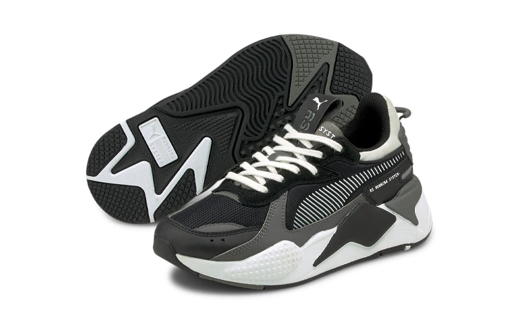Спортивные кроссовки PUMA Rs-x Mix White Tigerlily Sneakers K Black, черный — фото 3