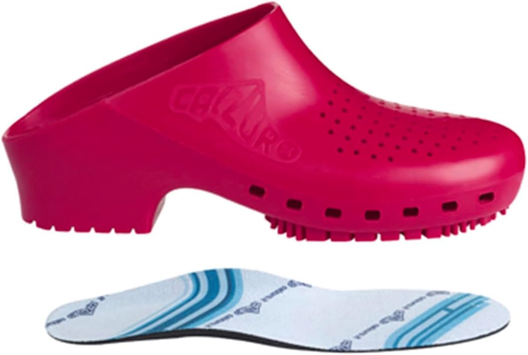 

Санитарные сабо Calzuro Classic S с отверстиями и профессиональной стелькой, маркировка CE, Granato