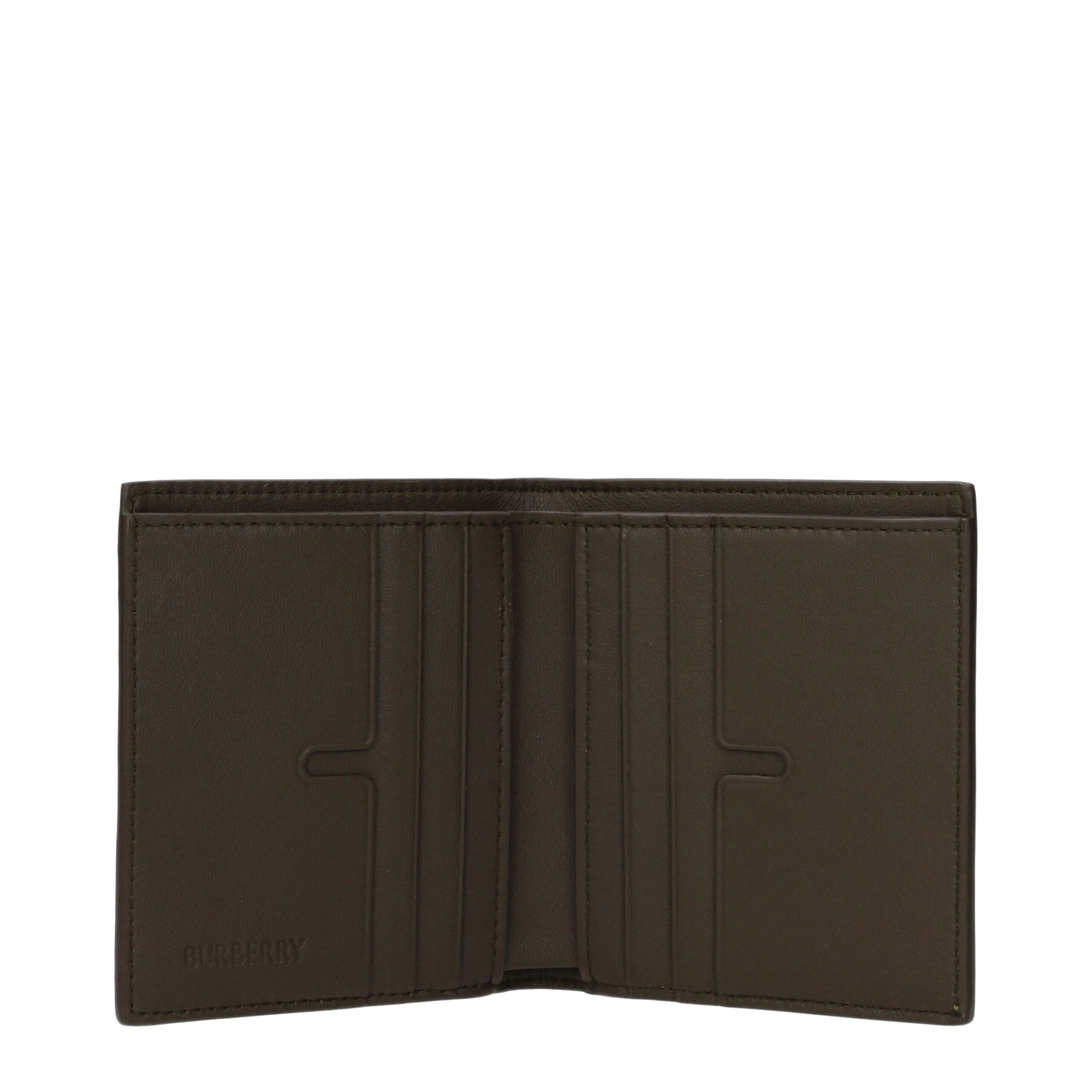 

Кошельки из бежевой ткани Burberry, бежевый