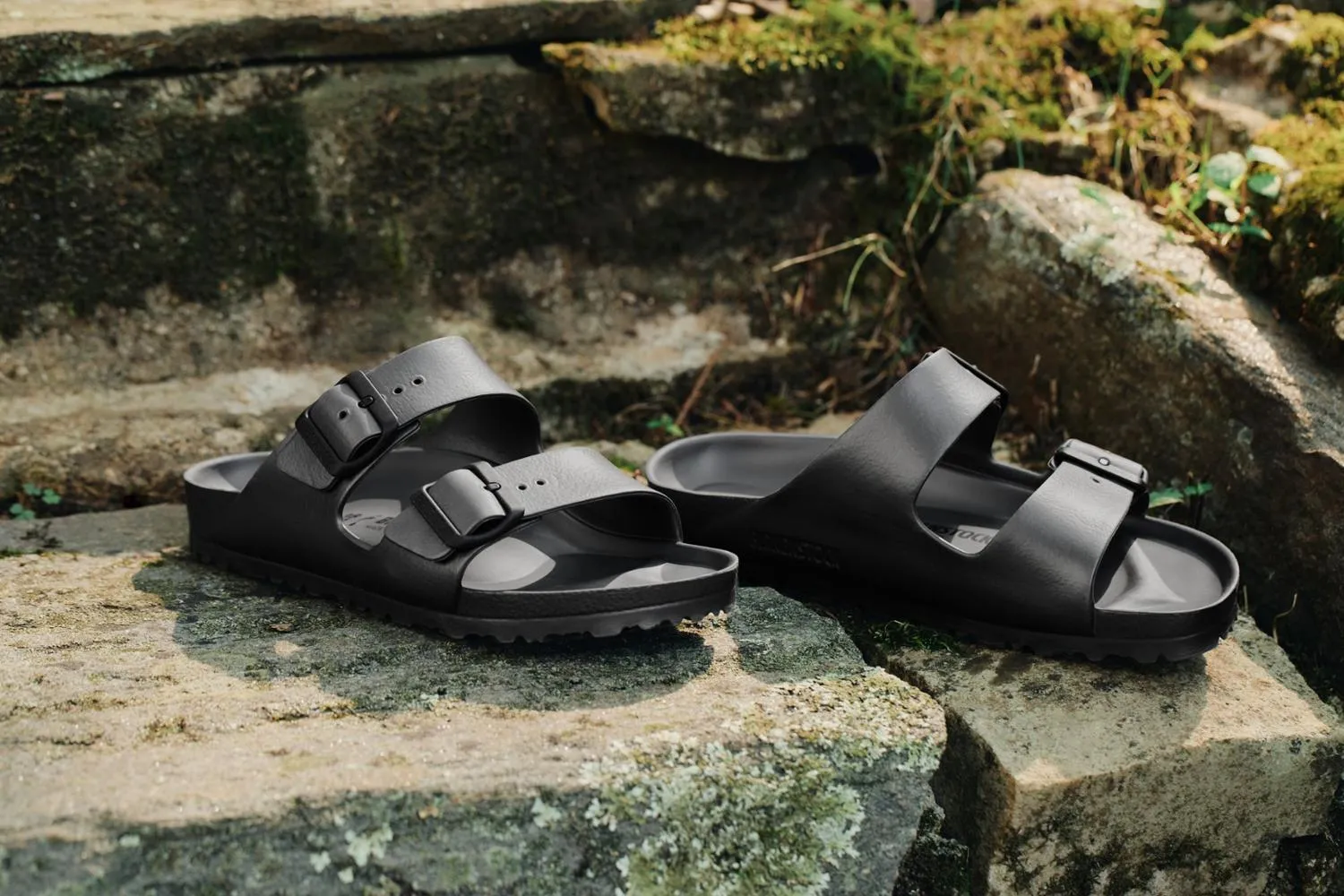 Arizona Essentials EVA Сандалии Женские Birkenstock, Black — фото 2