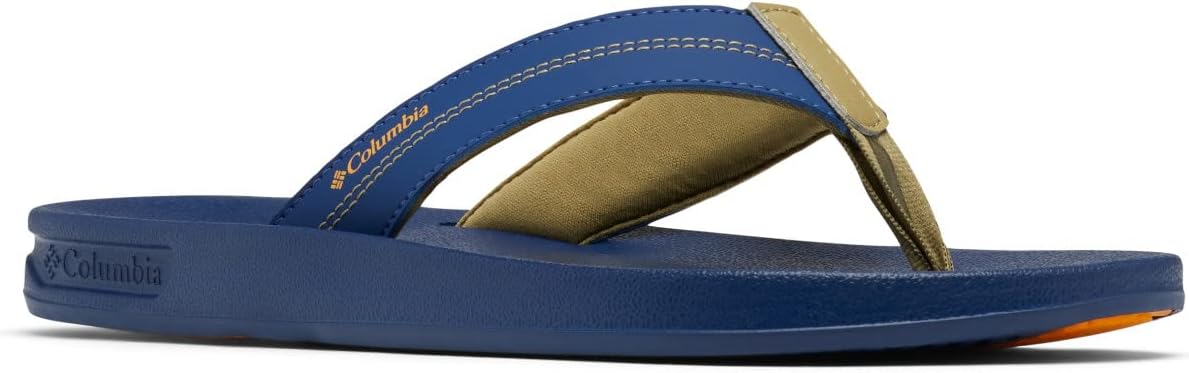 

Columbia мужские Hood River FlipSport сандалии, Blue Shadow/Mango