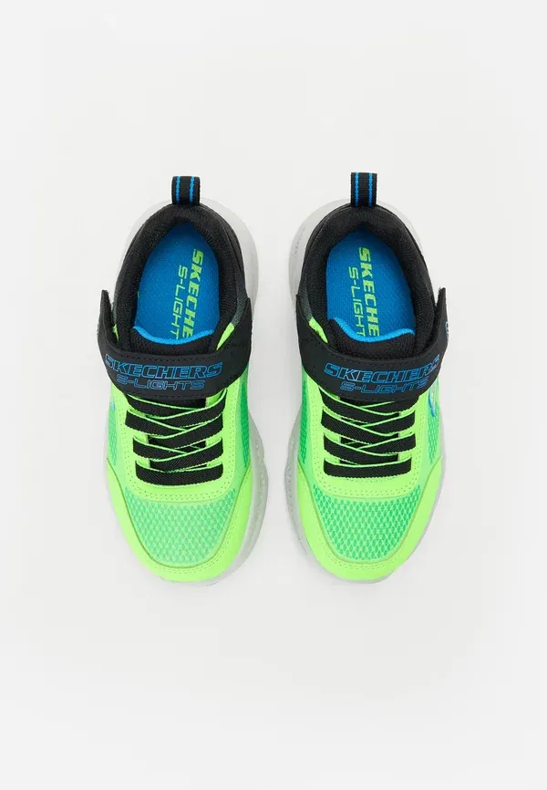Кроссовки Skechers Meteor trainers, черный/лаймовый/синий — фото 4