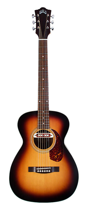 

Акустическая гитара Guild M-240E Troubadour Vintage Sunburst - Solid Sitka Spruce top, Mahogany Back/Sides