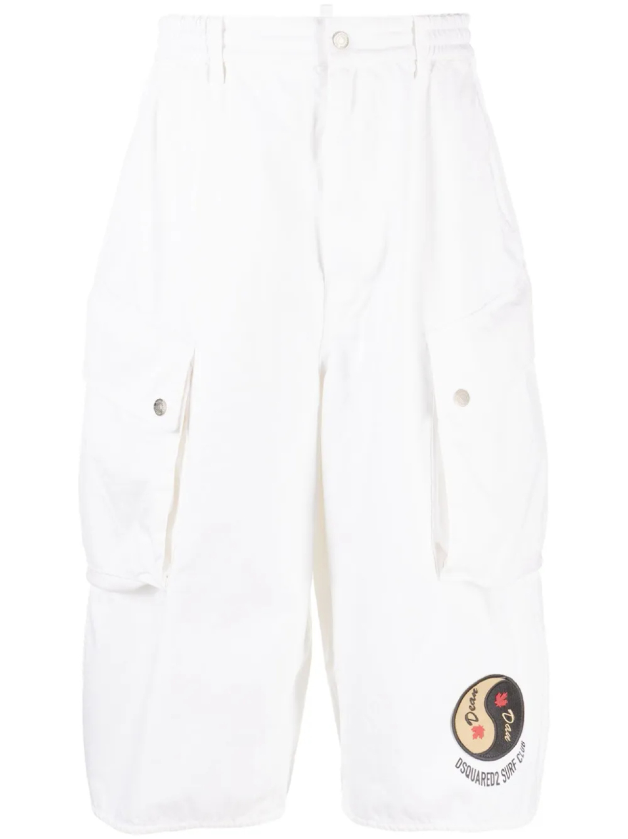 

DSQUARED2 шорты карго, белый
