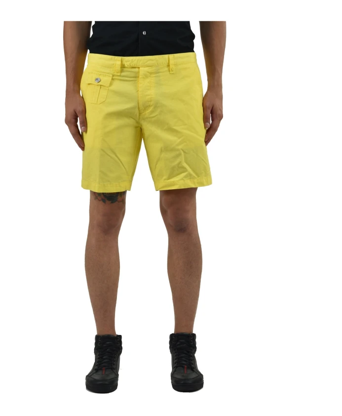

Желтые хлопковые шорты бермуды Dsquared2, желтый